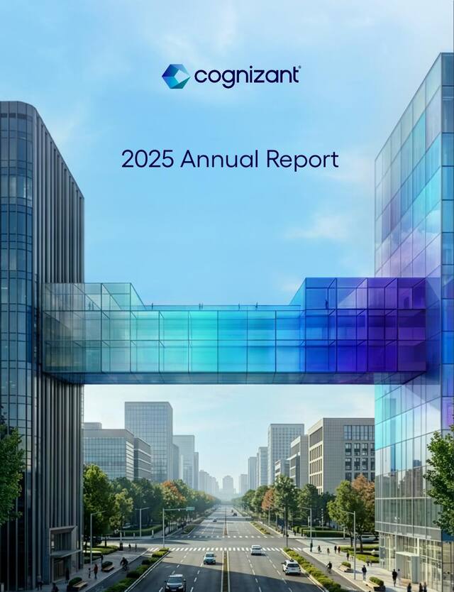 Cognizant 2025 Annual Report cover
